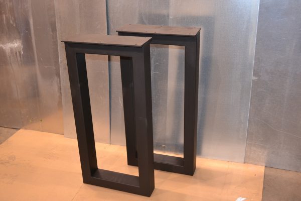 Rectangular Style Metal Table Legs for Wood Top