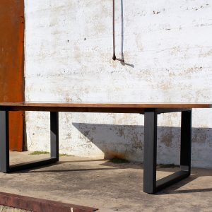 Rectangular Style Metal Table Legs for Wood Top