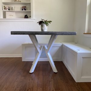 W-Style Metal Table Base for Granite Banquet Table