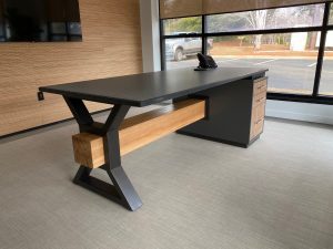 X-Beam Style Metal Desk Legs