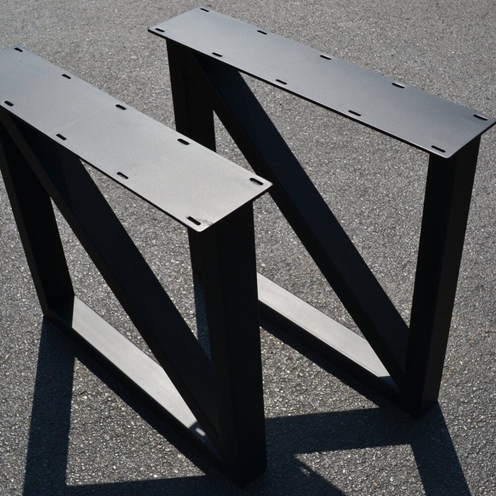 Cross Brace Style Metal Table Legs - ECon Welding