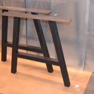 Powder Coated A-Frame Metal Kitchen Table Legs