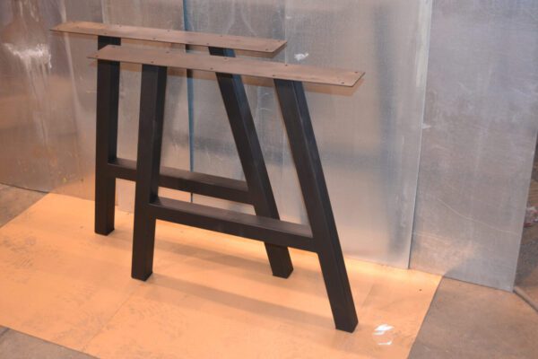 Powder Coated A-Frame Metal Kitchen Table Legs