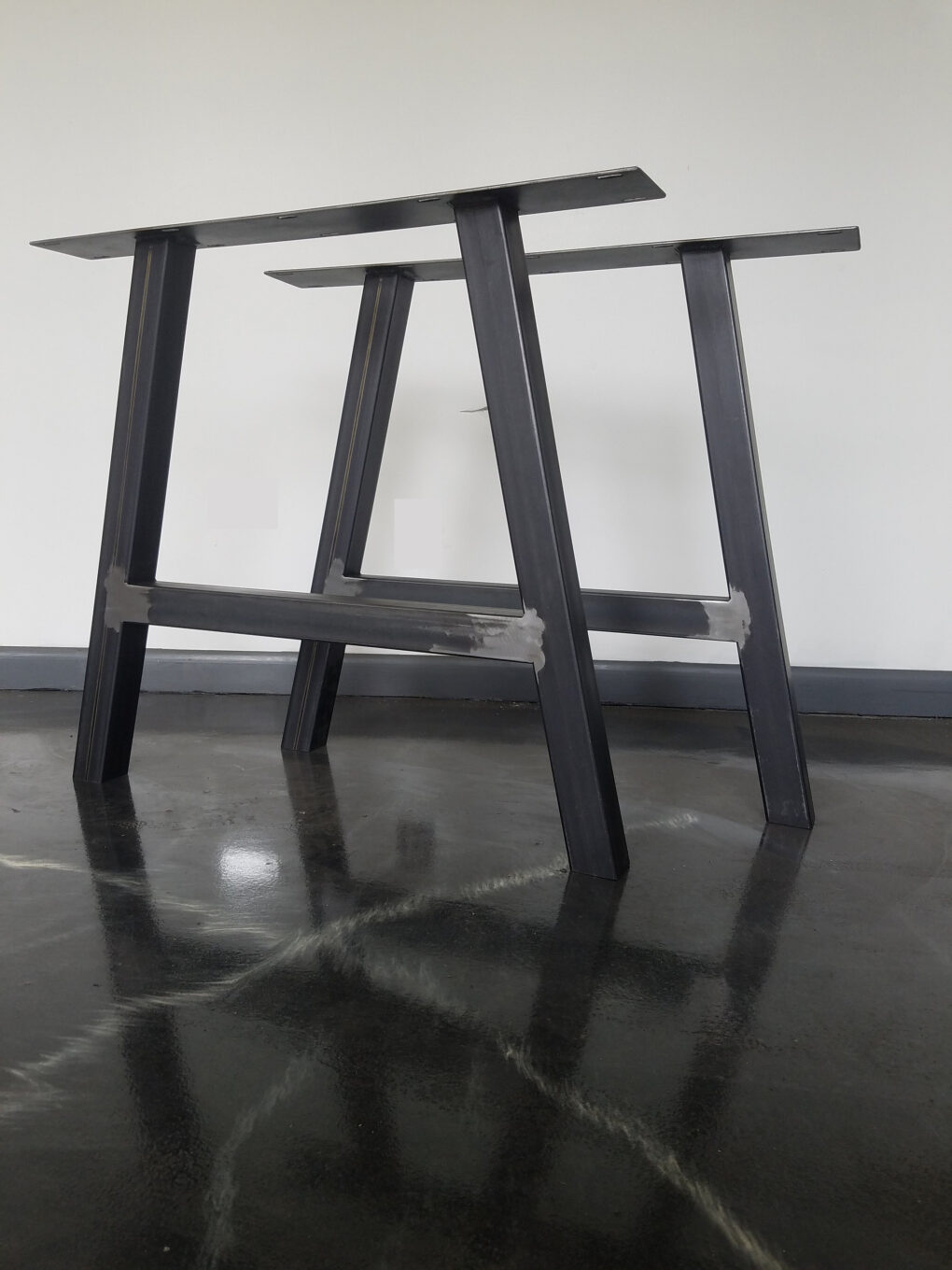 A-Frame Style Custom Metal Table Legs
