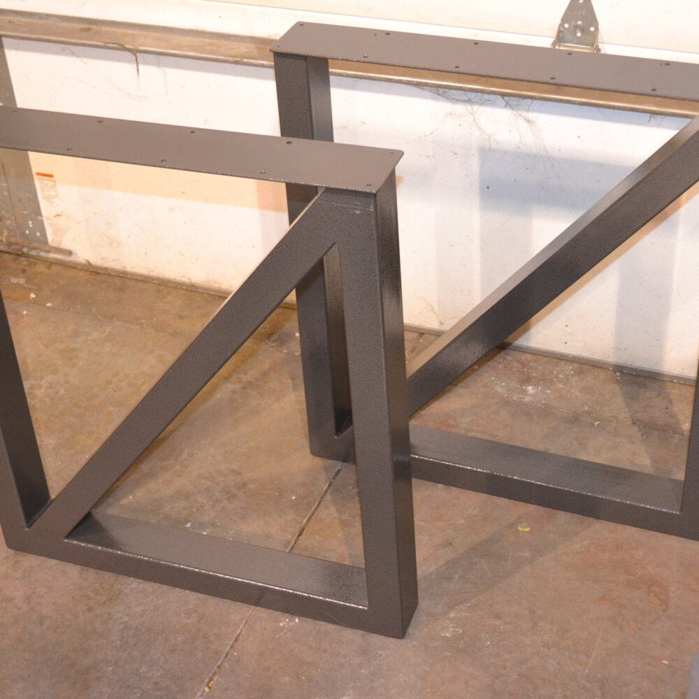 Cross Brace Style Metal Table Legs - Econ Welding