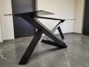 Abstract Style Metal Table Base, Metal Table Legs