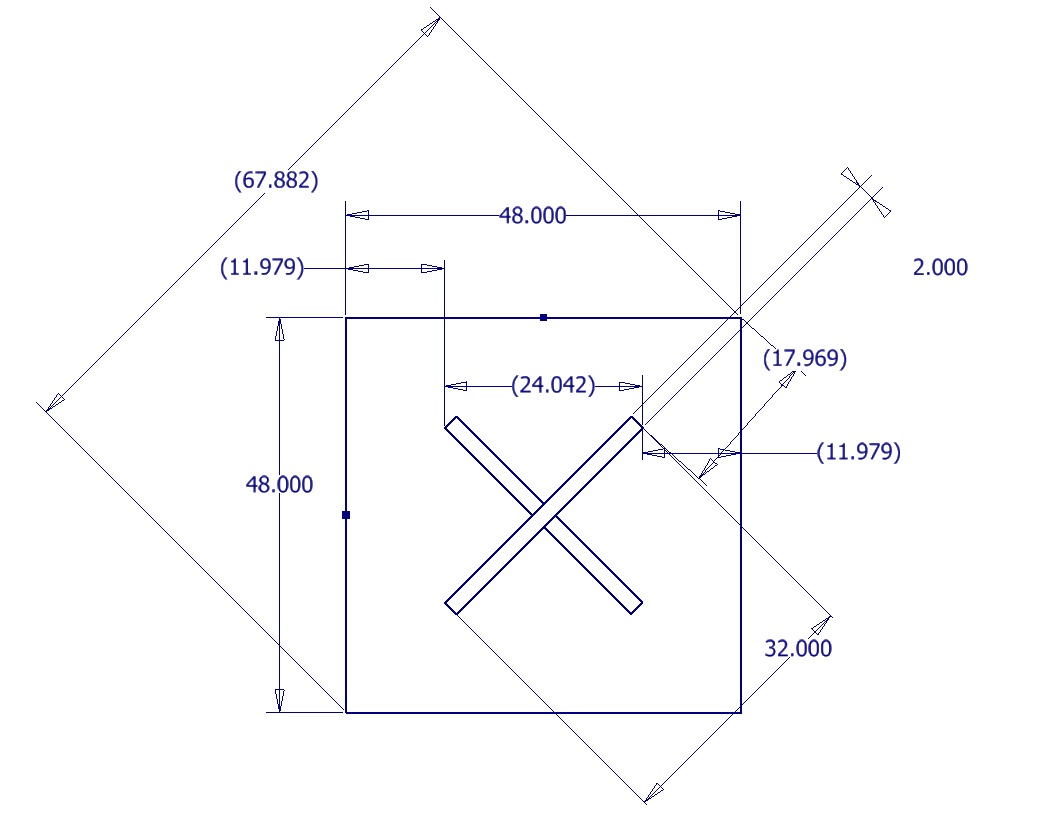 Custom Table Legs Sizing Details and Specifications