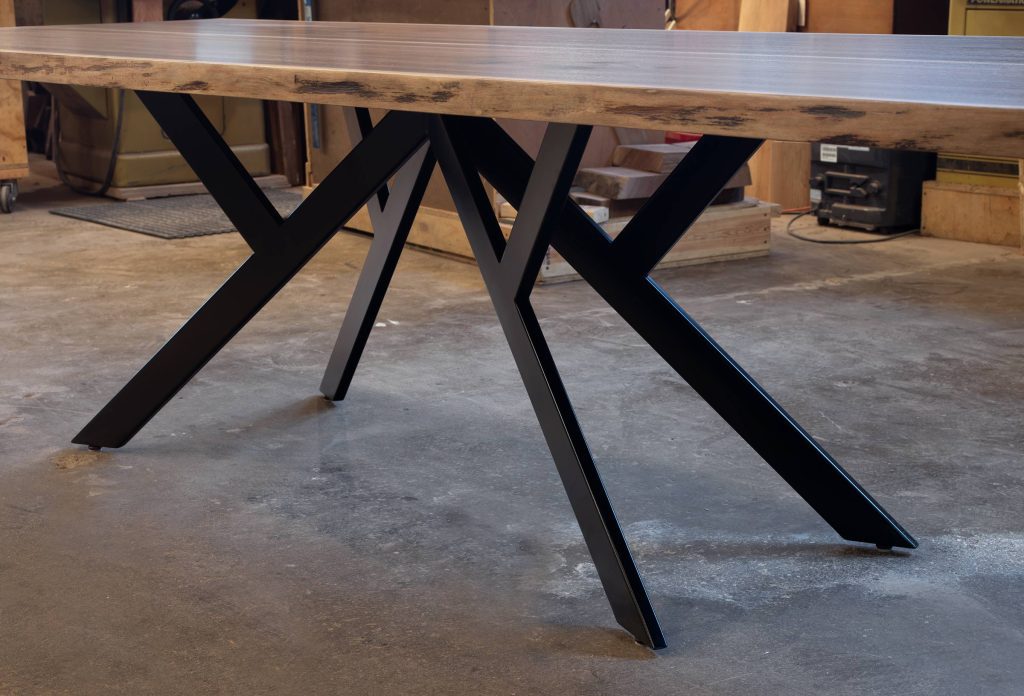 Rectangular W-Style Steel Table Base - ECon Welding