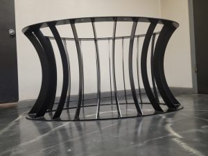 Elliptical Metal Table Base