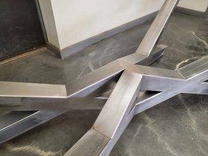 side table bases, stainless steel desk legs