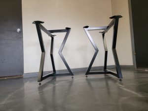 industrial style table base, industrial style metal table legs