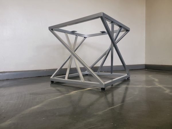 Twisted Square Steel Table Base