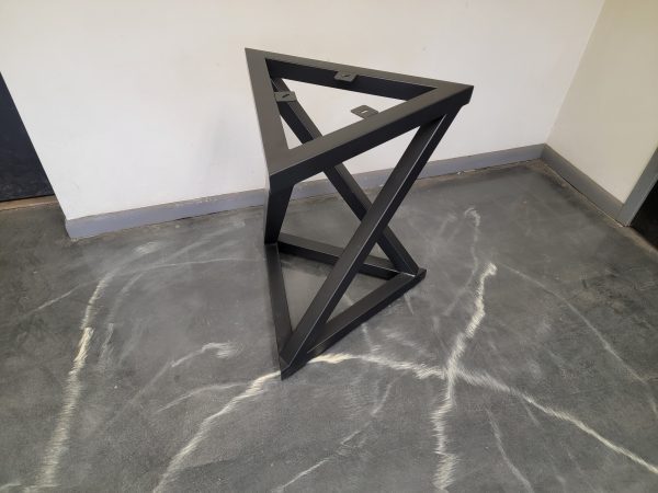 Triangular Z-Shaped Steel Table Frame