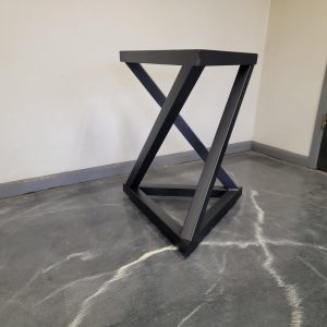 Triangular Z-Shaped Metal Desk Base