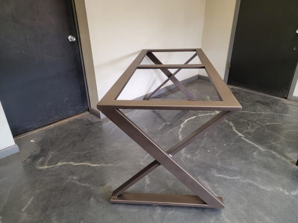 Zig Zag Style Metal Conference Table Base