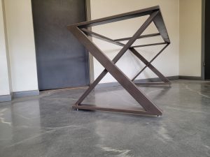 Zig Zag Style Metal Kitchen Table Base