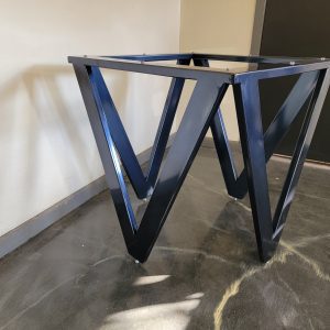 Apex Style Metal Table Base for Glass Top