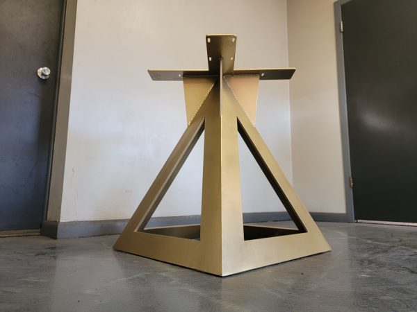 Heady Duty Metal Table Legs, Pyramid Style