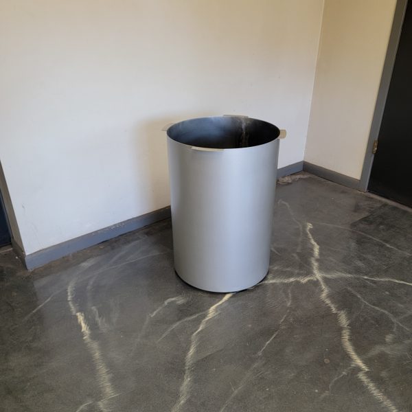 Column Style Metal Table Base for Stone Top