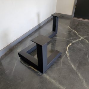 Fragmented Style Metal Coffee Table Legs for Wood Top