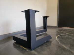 Fragmented Style Metal Coffee Table Legs for Wood Top