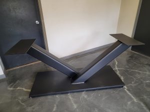 Converge Style Metal Table Base for Large, Heavy Top