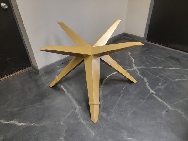 Star Shaped Custom Metal Table Base