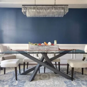 Criss Cross Base Custom Table Legs