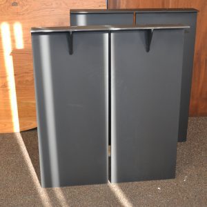 Double Plate Style contemporary Metal Table Legs
