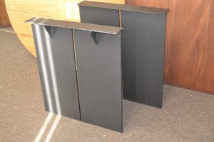 Double Plate Style Metal Table Legs for Stone Top