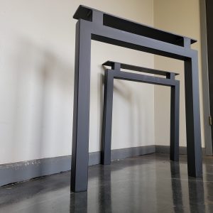 Riser Style Custom metal Table Legs