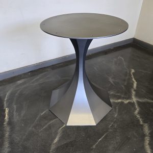 Octagon Tulip Style Metal Tabe Base for Round Stone Kitchen Table
