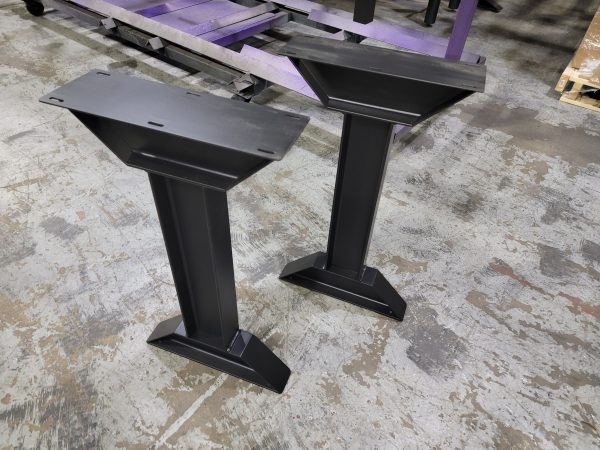 Farmhouse Style Metal I-Beam Style Table legs for Custom Table