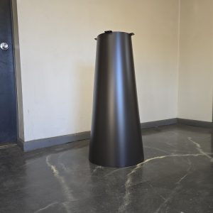 Cone Style Metal Pedestal Base for Wood Dining Table