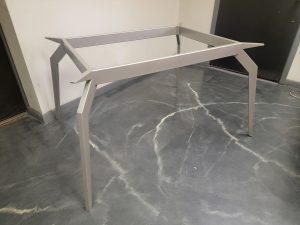 Mantis Style Metal Table Base for Glass Top Dining Table