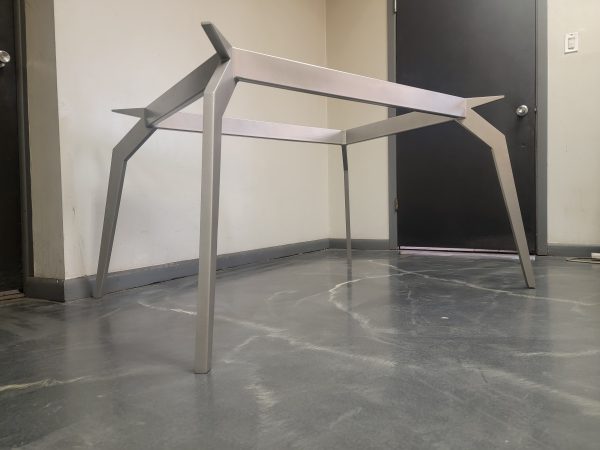 Mantis Style Custom Metal Table Legs for High End Kitchen Table