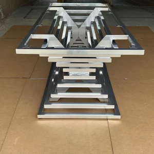Stacked Hourglass Style Custom Metal Table Base for Dining Tables, Kitchen Tables, Benches, Coffee Tables, Conference Tables, and More!